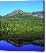 Lake In Maine Panorama Canvas Print