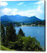 Lake Junaluska Nc Canvas Print
