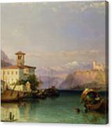 Lake Maggiore Canvas Print