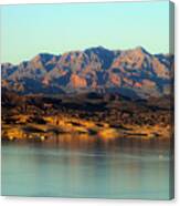 Lake Mead Before Sunset Canvas Print