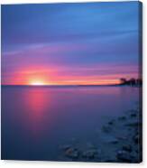 Lake Michigan Sunrise Canvas Print