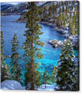 Lake Tahoe Winterscape Canvas Print