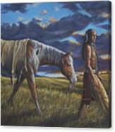 Lakota Sunrise Canvas Print