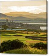Landscape Of St Andrews Home Of Golf Canvas Print