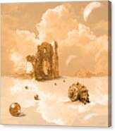 Landscape With Shell Canvas Print