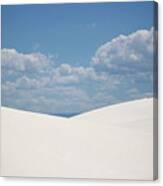 Landscapes Of White Sands 11 Canvas Print