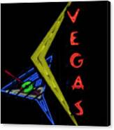 Las Vegas Neon Sign Canvas Print