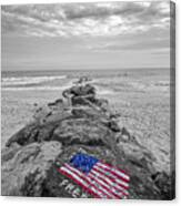 Lashley Beach Freedom Canvas Print