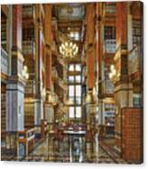 Law Library - Iowa State Capitol Canvas Print
