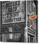 Lawrence Record Shop Canvas Print