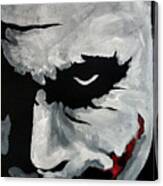 Ledger's Joker Canvas Print