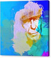 Leonard Cohen Canvas Print