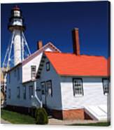 Light At Whitefish Point Canvas Print