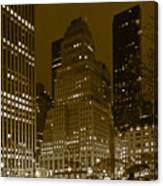 Lights Of 5th Ave. Canvas Print