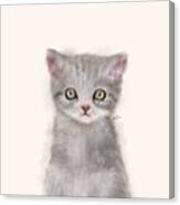 Little Kitten Canvas Print