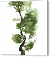 Little Zen Tree 207 Canvas Print