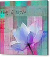 Live N Love - 2922a Canvas Print