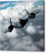 Lockheed Blackbird Canvas Print