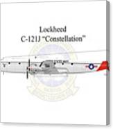 Lockheed C-121j Constellation Canvas Print