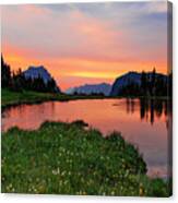 Logan Pass Sunrise Canvas Print