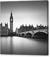 London, Westminster Bridge Canvas Print