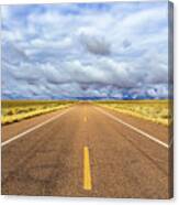 Lonely Arizona Highway Canvas Print