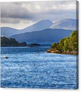 Looking To The Isle Of Mull 3 Canvas Print