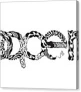 Loopers Logo Canvas Print