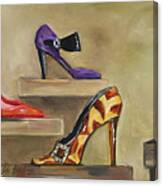 Lots Of Shoes Canvas Print