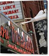 Lou Mitchells Restaurant And Bakery Chicago Canvas Print