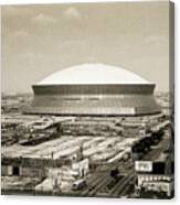 Louisiana Superdome Canvas Print