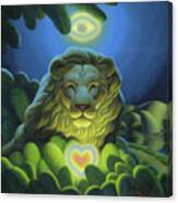 Love, Strength, Wisdom Canvas Print