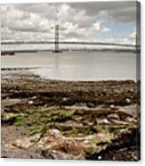 Low Tide And Silver Air. Canvas Print