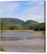 Low Tide In Acadia Canvas Print