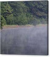 Lowcountry Morning Lake Fog Canvas Print