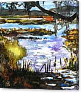 Lowcountry Summer Marsh Iv Canvas Print
