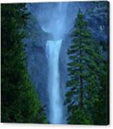 Lower And Middle Yosemite Falls Canvas Print
