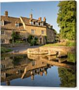 Lower Slaughter Cotswolds Canvas Print
