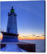 Ludington Michigan Lighthouse Canvas Print