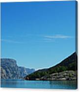 Lysefjord Triptych. Canvas Print