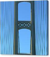 Mackinac Bridge Tower Canvas Print