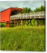 Madison County Iowa Roseman Covered Bridge Canvas Print