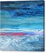 Magnificent Morning Abstract Seascape Canvas Print