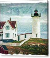 Maine Lighthouse Canvas Print