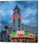 Majestic Fox Theater Tribute Merle Haggard Canvas Print