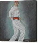 Male Spanish Dancer Canvas Print