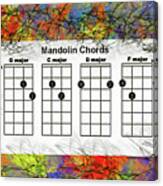 Mandolin- The Basic Chords Canvas Print