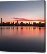 Manhattan Skyline From Central Park - New York - Travel Photography Canvas Print