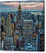 Manhattan Skyline Canvas Print