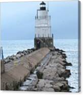 Manitowoc Breakwater Lighthouse Canvas Print